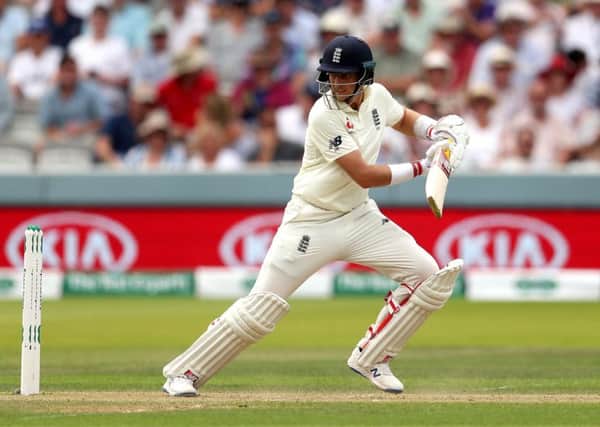 Moving up the order: England's Joe Root.