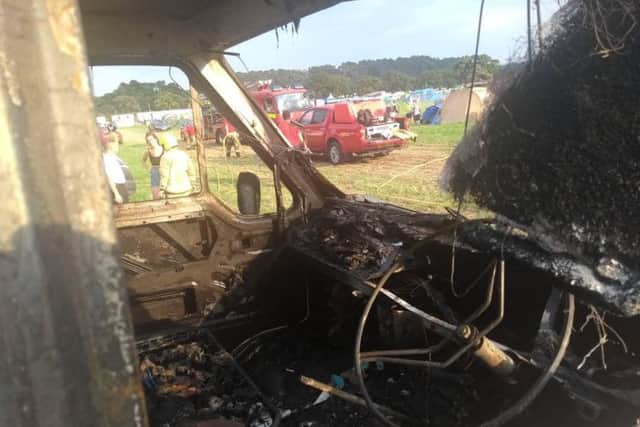 Van damage