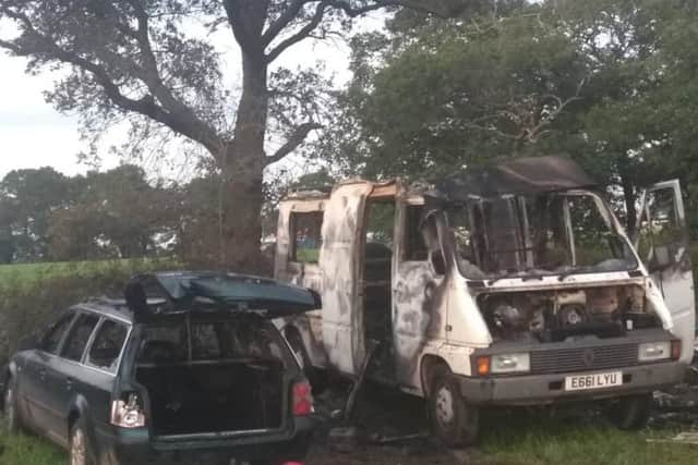 Van damage