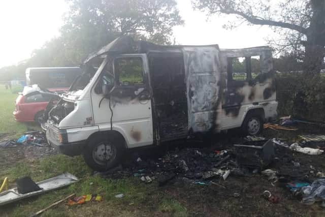 Van damage