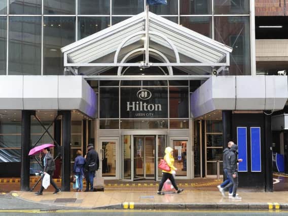 Hilton Leeds City hotel.