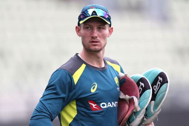 Australia's Cameron Bancroft during Tuesday's nets session at Edgbaston. Picture: David Davies/PA