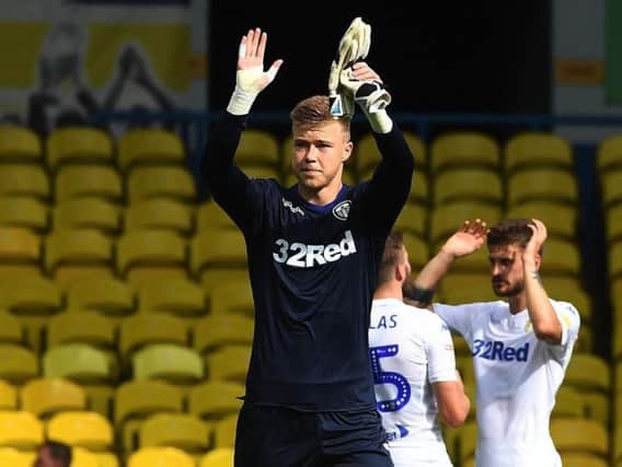 Bailey Peacock-Farrell is to leave Leeds United for Burnley