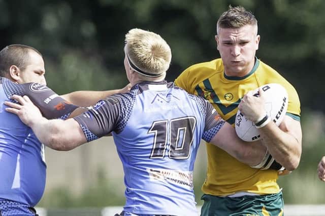 Hunslet Club Parkside's Ben Shulver .
