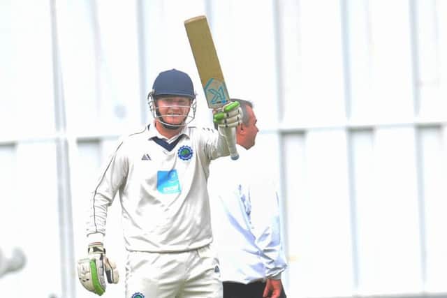 Burley-in-Wharfedale batsman Jason Wright.