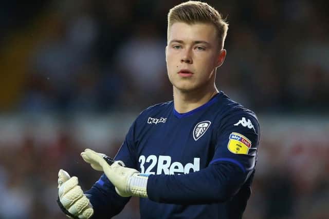 Leeds United goalkeeper Bailey Peacock-Farrell joins Burnley. (Getty)