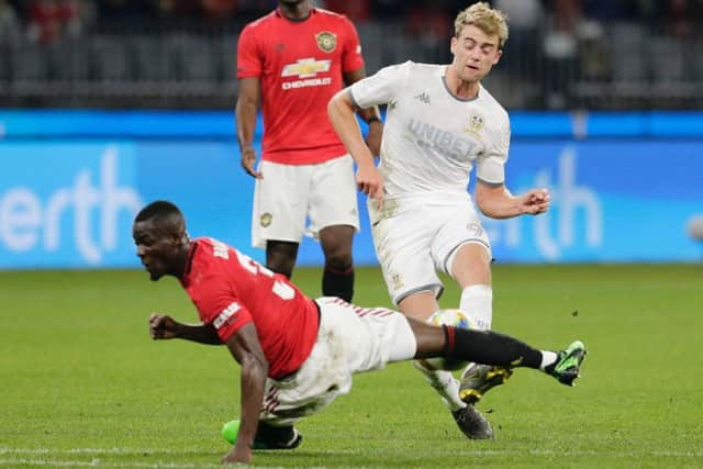 MAIN MAN: David Prutton admits the pressure will be on Leeds United striker Patrick Bamford to net the goals to take the Whites up. Photo by Will Russell/Getty Images.