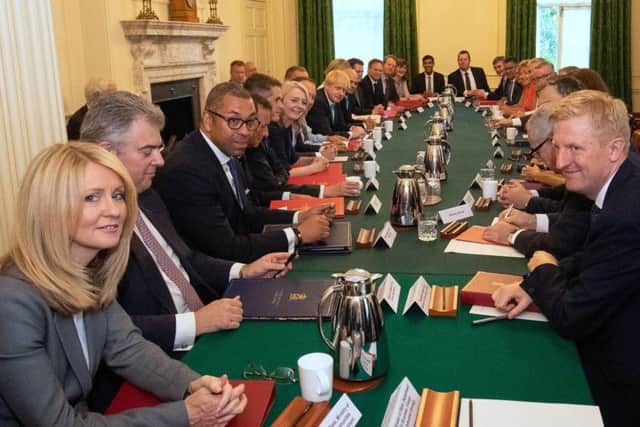 Boris Johnson's new-look Cabinet, including new party chairman James Cleverly