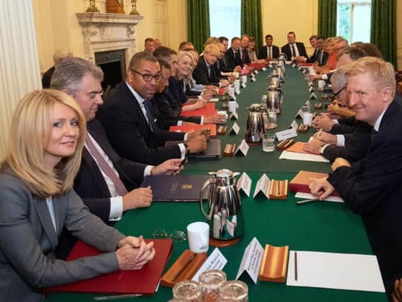 Boris Johnson's new-look Cabinet, including new party chairman James Cleverly