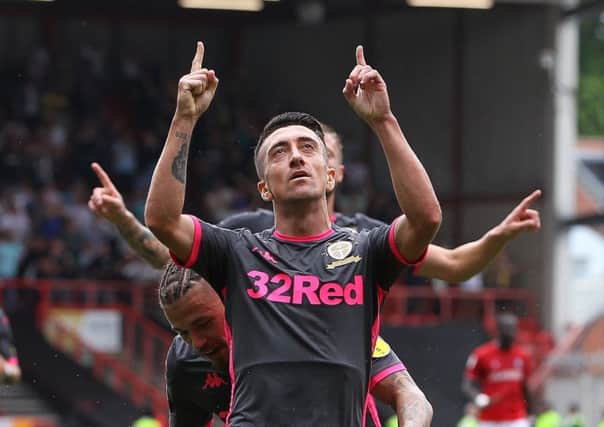 Magician Pablo Hernandez opened Leeds United's account at Bristol City with an early contender for goal of the season. PIC: Gareth Williams/AHPIX LTD