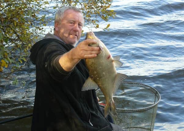 Leeds star Steve Raper shows the size of skimmer that made up the bulk of his Calder and Ouse double winning weekend.