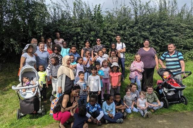 St Vincent's Support Centre in East Leeds has been running Stay and Play for families this summer to help combat holiday hunger.
