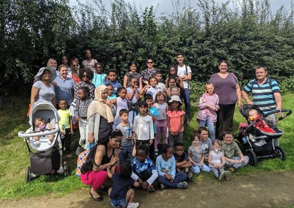 St Vincent's Support Centre in East Leeds has been running Stay and Play for families this summer to help combat holiday hunger.