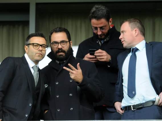 Andrea Radrizzani, left, has been 'superb' for Leeds in a commercial sense, according to a football finance expert