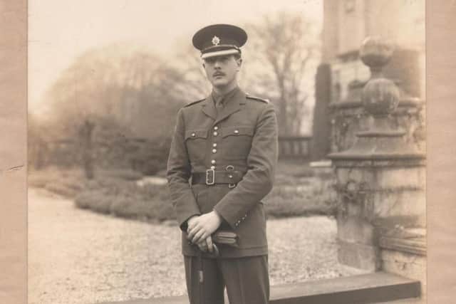 Image from Lotheton's End of and Era showing Douglas Wilder Gascoigne in his Coldstream Guards uniform in 1939