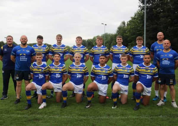Leeds Rhinos' new intake of professional players (not pictured: Jonah Parsons).