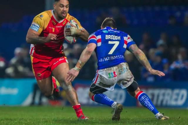 Catalans' Kenny Edwards.