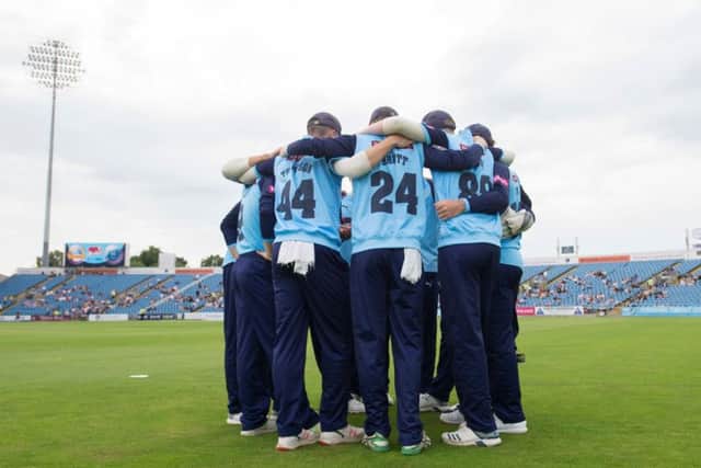 Yorkshire Vikings' need to turn their T20 Blast campaign around quickly, starting tonight at Old Trafford. Picture: Anna Gowthorpe/SWpix.com