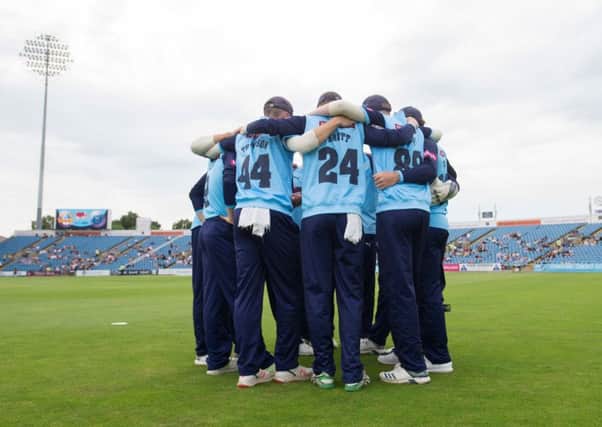Yorkshire Vikings' need to turn their T20 Blast campaign around quickly, starting tonight at Old Trafford. Picture: Anna Gowthorpe/SWpix.com