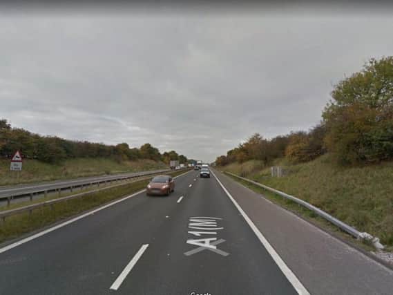 The woman died on the A1M motorway