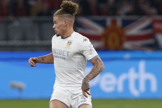 Leeds United Kalvin Phillips during the Pre Season Friendly match at the Optus Stadium, Perth. Picture date: 17th July 2019. Picture credit should read: Theron Kirkman/Sportimage