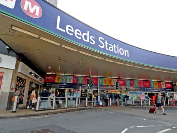 Leeds rail station