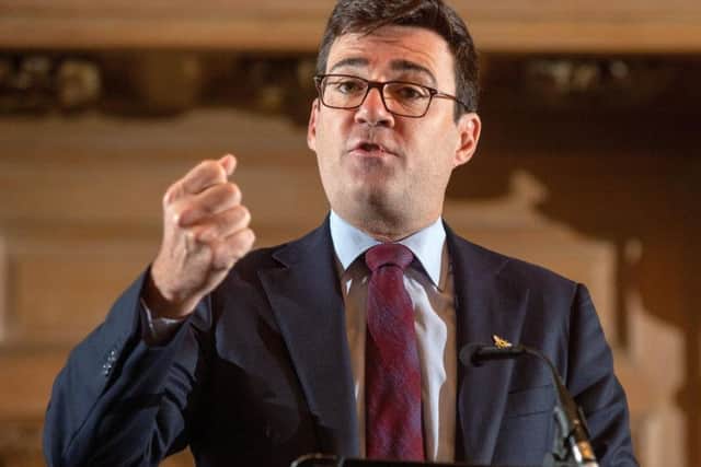 Greater Manchester metro mayor Andy Burham