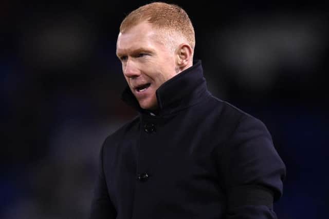 Salford City co-owner Paul Scholes. (Getty)