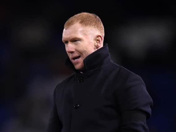 Salford City co-owner Paul Scholes. (Getty)