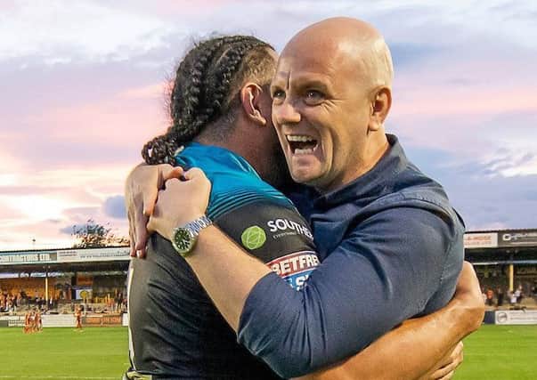 Leeds Rhinos' upturn in form over the last few weeks has delighted interim-coach Richard Agar - but he's refusing to rest on his laurels. PIC: Allan McKenzie/SWpix.com