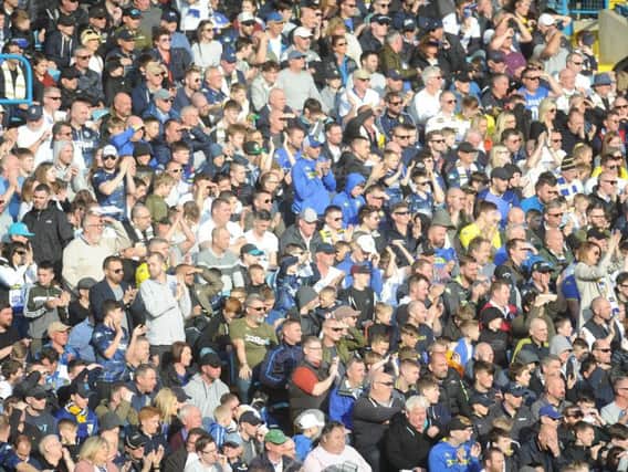 Crowds at Leeds United's game last season against Millwall.