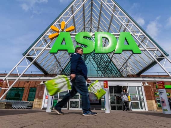 First Bus has warned of bus delays as Asda workers stage a protest in Leeds city centre against new contracts which they say will make them worse off.