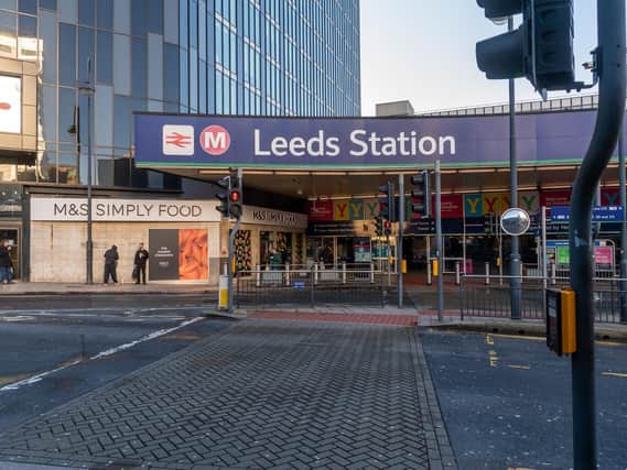 A 24-year-old man has been charged after threatening police officers in Leeds Train Station.