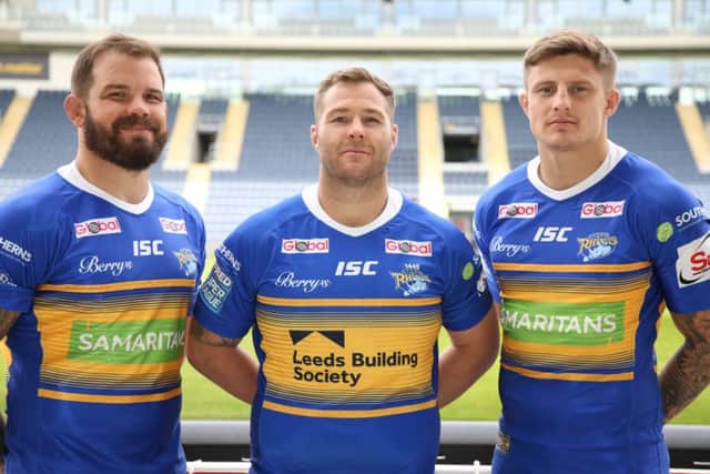 Leeds Rhinos special Samaritans shirt for the St Helens game.