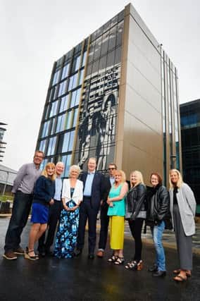 Leeds City College has unveiled iconic new artwork at its brand-new Quarry Hill Campus