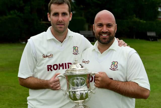 Experienced Woodlands pair Sam Frankland and Chris Brice. Picture: Paul Butterfield.