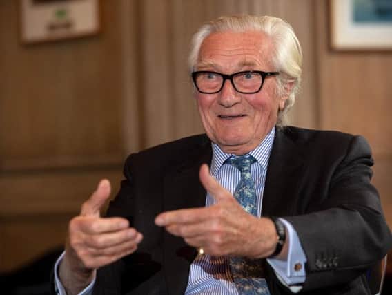 Michael Heseltine will be appearing in Leeds next month