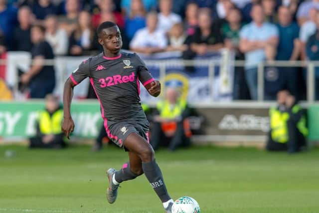 PERFECT START: Eddie Nketiah. Picture by Bruce Rollinson.
