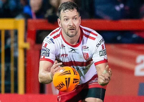 Crunch game: Danny McGuire will return for Hull KR against Wakefield tomorrow, after being rested last week.