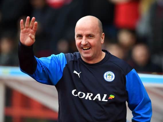 FAREWELL TO LEEDS? Wigan Athletic boss Paul Cook thinks the Whites are finally going up this term. Photo by Tony Marshall/Getty Images.