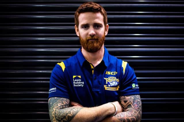Leeds Rhinos captain James Simpson. Picture Alex WhiteheadSWpix.com