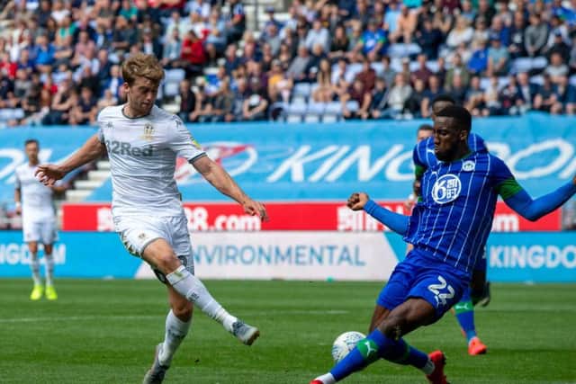Leeds United striker Patrick Bamford.