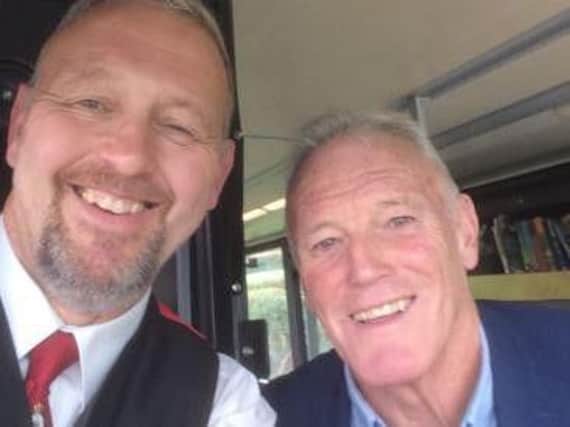 Humble Eddie Gray travelled between Leeds and Harrogate on the number 36 bus