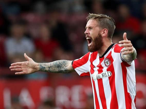 NEW COLOURS: Former Leeds United centre-back Pontus Jansson was quickly made captain at new club Brentford. Photo by Jack Thomas/Getty Images.