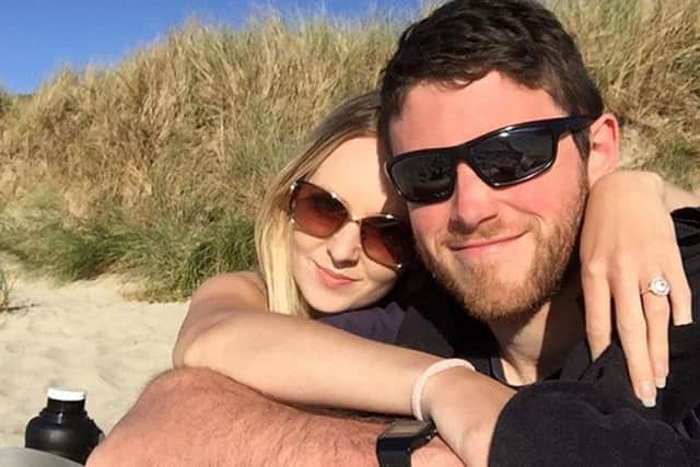 PC Andrew Harper and his wife, Lissie