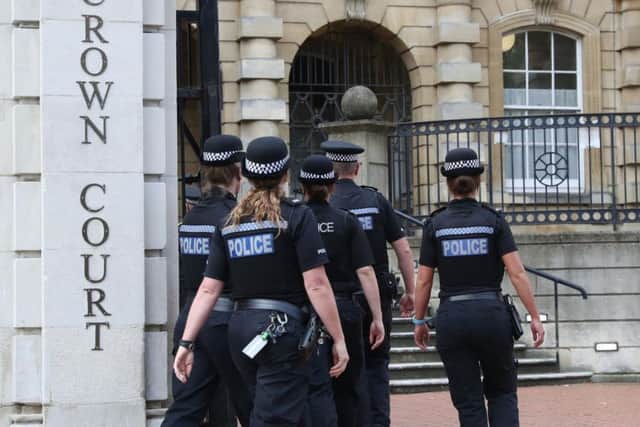 Police appearing at the High Court on Wednesday