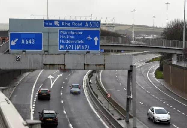 Roadworks have been going on overnight on the M621 since June