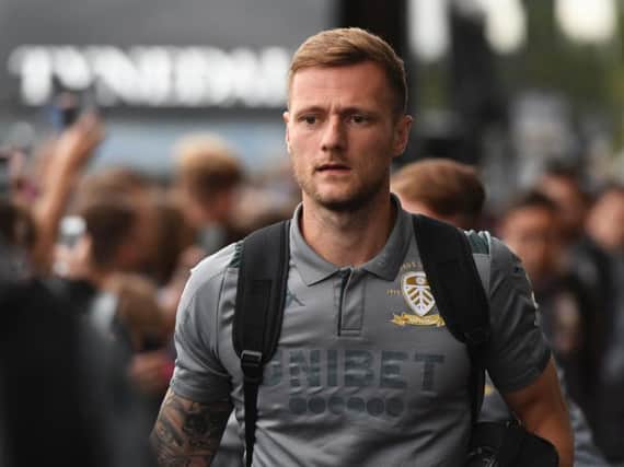 Leeds United captain Liam Cooper doubtful for Stoke City clash. (Getty)
