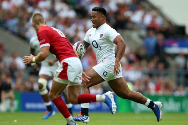 England's Manu Tuilagi. Picture: Nigel French/PA
