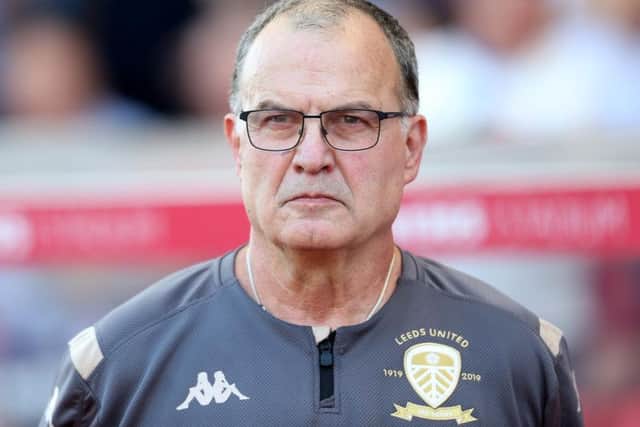 Leeds United head coach Marcelo Bielsa. (Getty)
